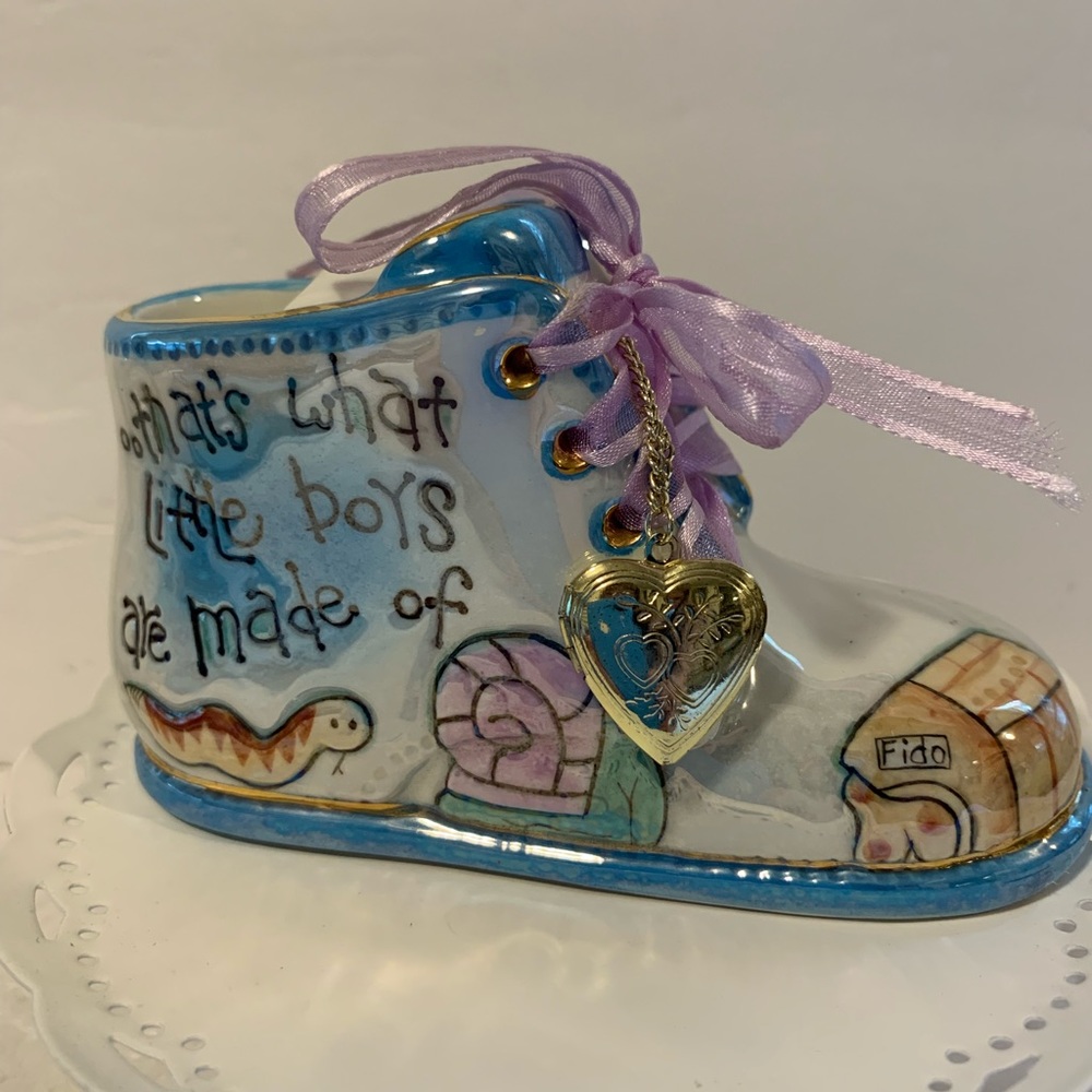 Second Nature Design Ceramic Musical Baby Boy Shoe